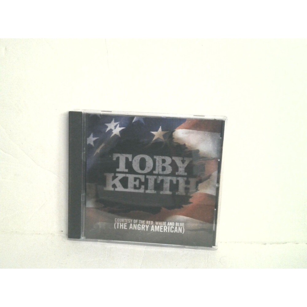 Toby Keith Courtesy of the Red, White & Blue The Angry American CD 2002 Promo